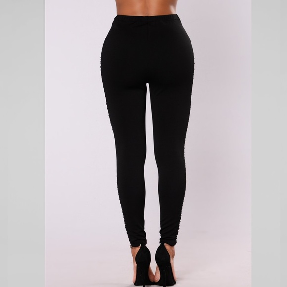 Sheer Mesh Leggings - Picture 3 of 4